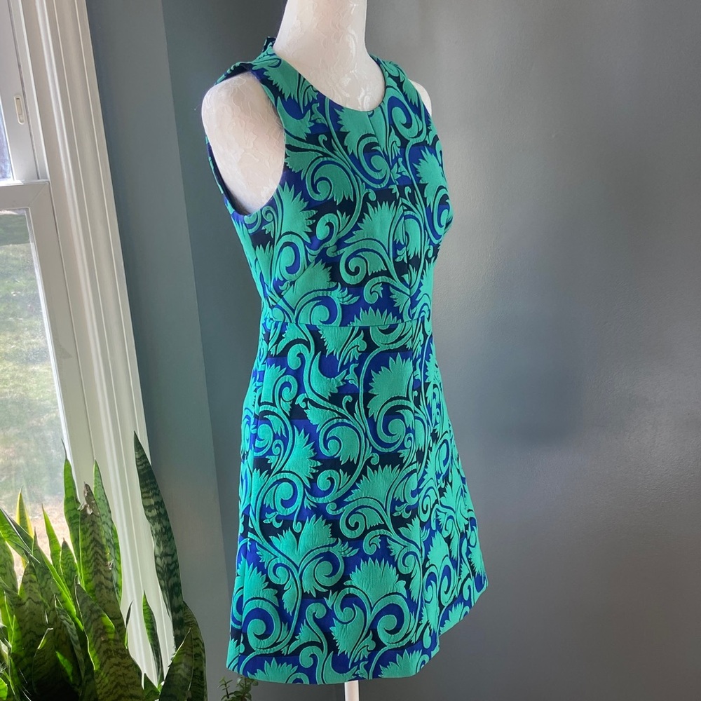 J. Crew Vineyard Jacquard Mini Sundress